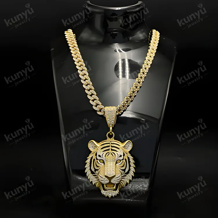 Pingente de hip hop com totem animal