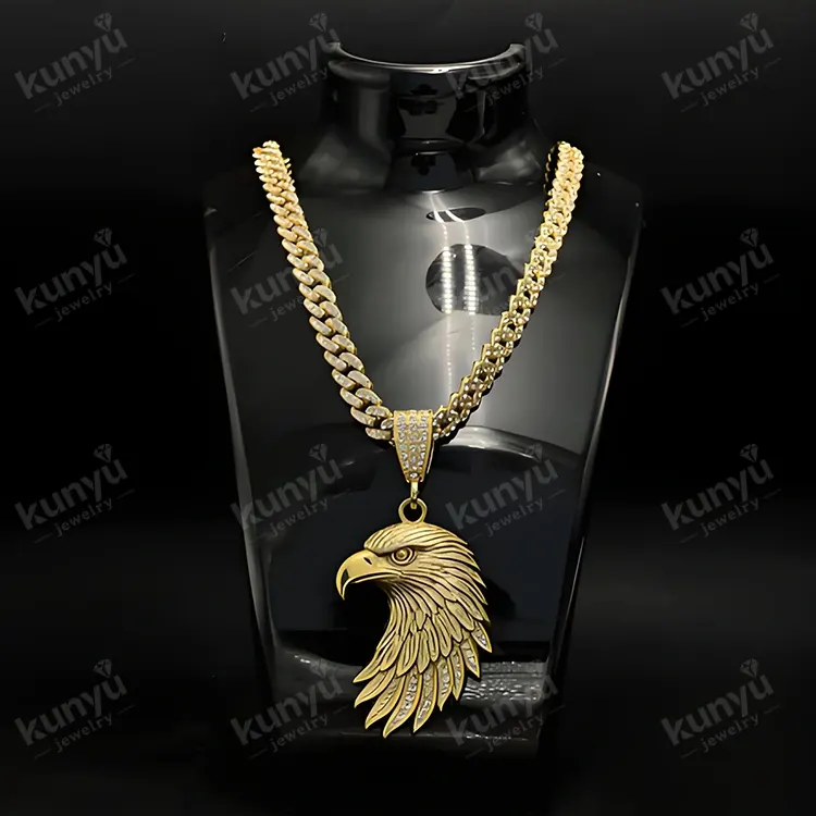 Pingente de hip hop com totem animal