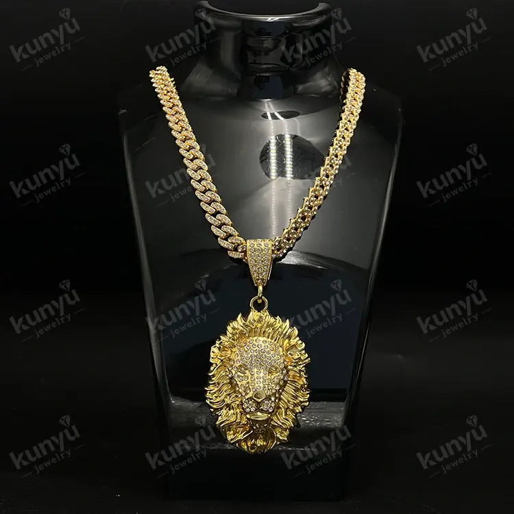 Pingente de hip hop com totem animal Pingente de hip hop com totem animal