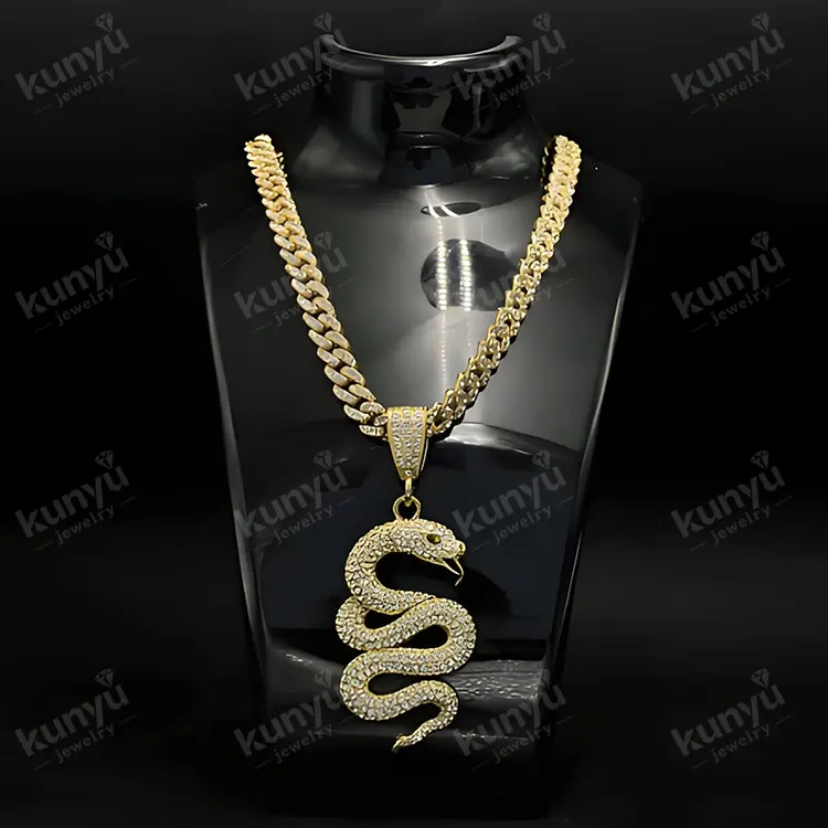 Pingente de hip hop com totem animal