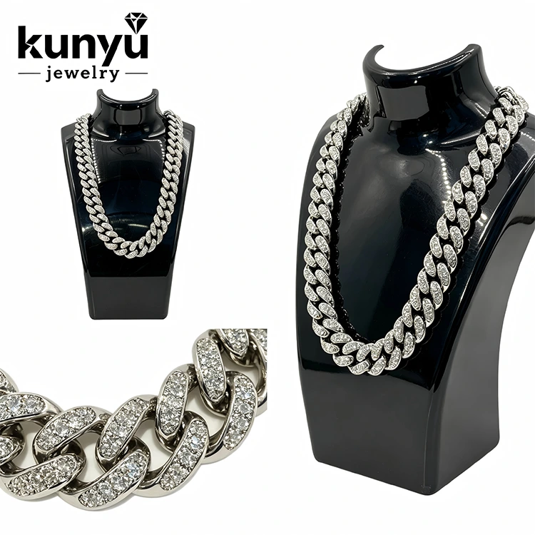 Colar Bling Hip Hop