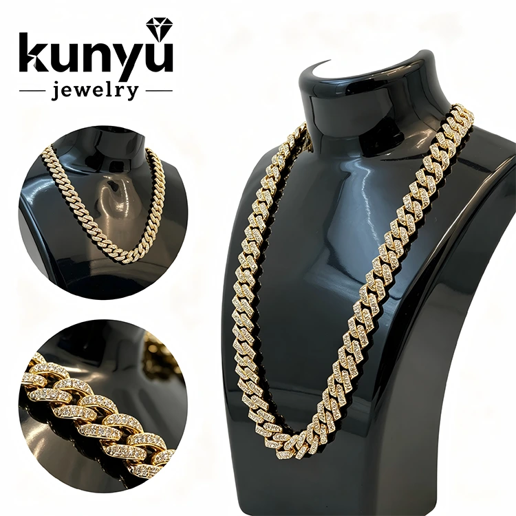 Colar Bling Hip Hop