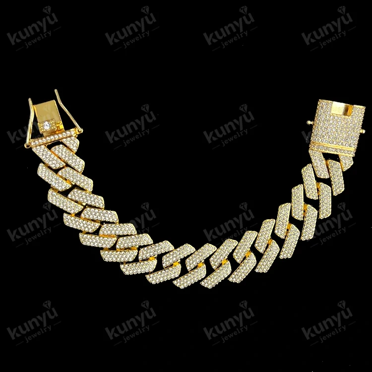 Pulseira Cuban Link Hip Hop Pulseira Cuban Link Hip Hop