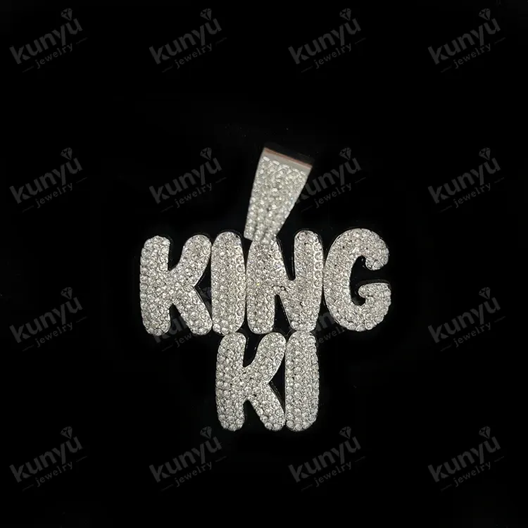 Pingente de carta personalizado