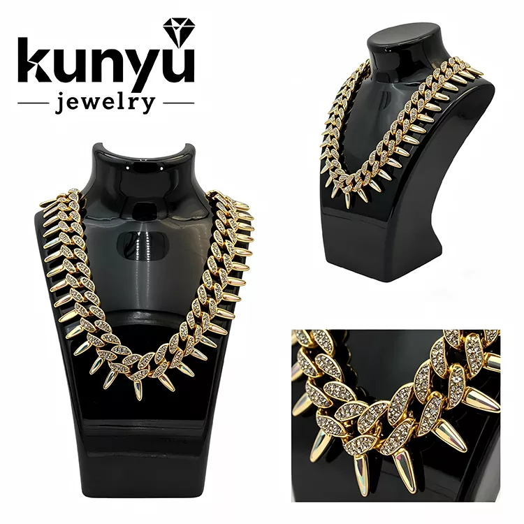 Colar Hip Hop Dourado