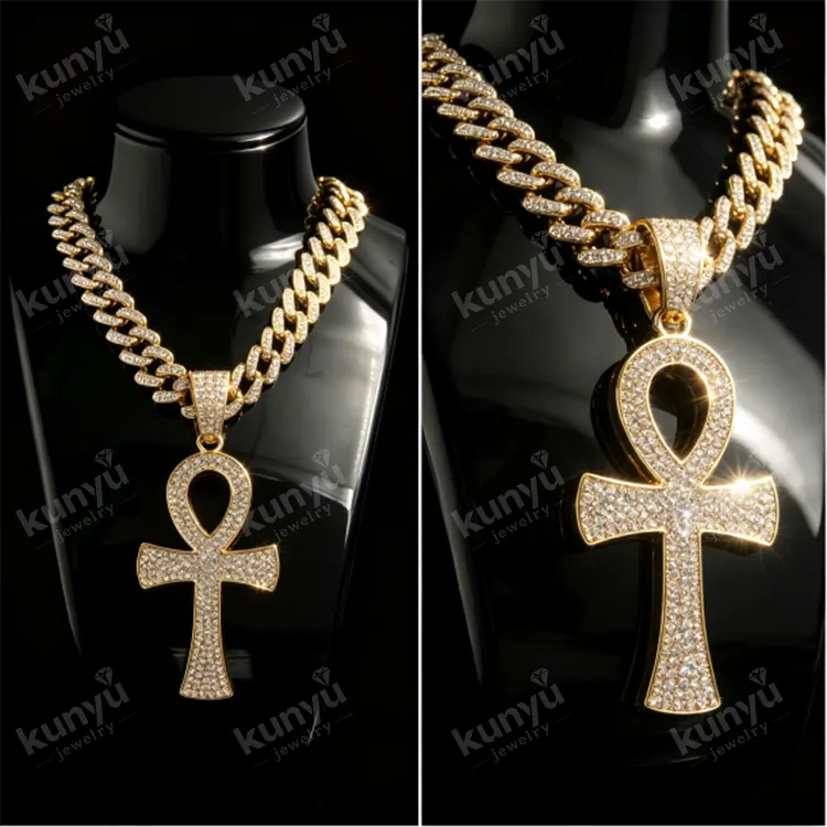 Pingente Hip Hop Banhado a Ouro
