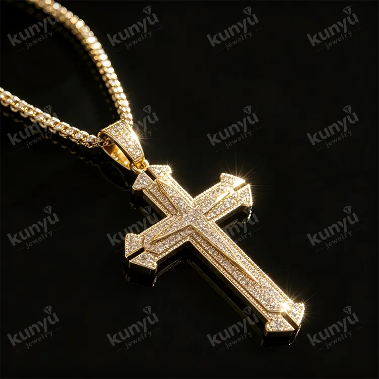 Pingente Hip Hop Banhado a Ouro