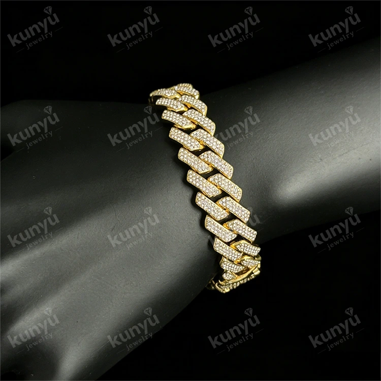 Pulseira de corrente hip hop