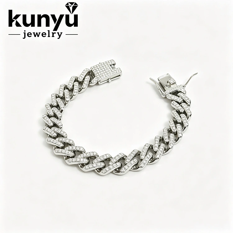 Pulseira masculina de hip hop