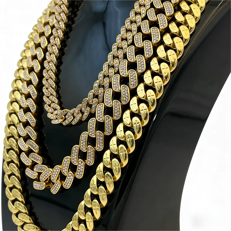 Colar masculino de hip hop Colar masculino de hip hop