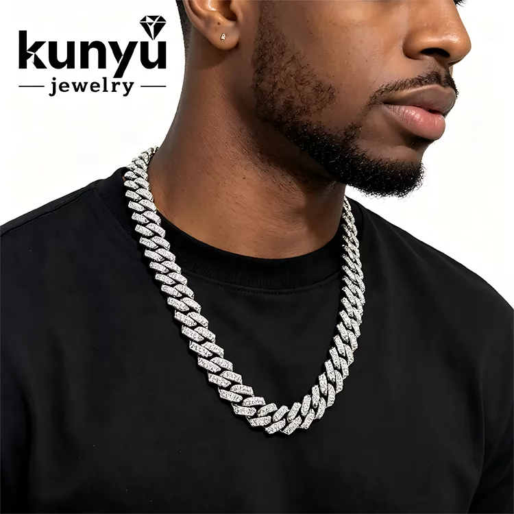 Colar masculino de hip hop