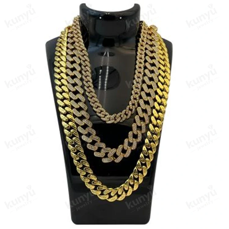 Colar masculino de hip hop Colar masculino de hip hop